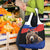 Russia Brown Bear and Chamomile Flower Grocery Bag