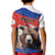 Russia Brown Bear and Chamomile Flower Kid Polo Shirt LT17 - Wonder Print Shop