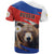 Russia Brown Bear and Chamomile Flower T Shirt LT17 - Wonder Print Shop