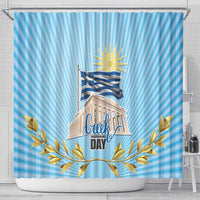 Greece Independence Day Shower Curtain 25th March Vergina Sun