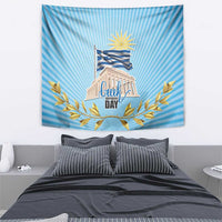 Greece Independence Day Tapestry 25th March Vergina Sun