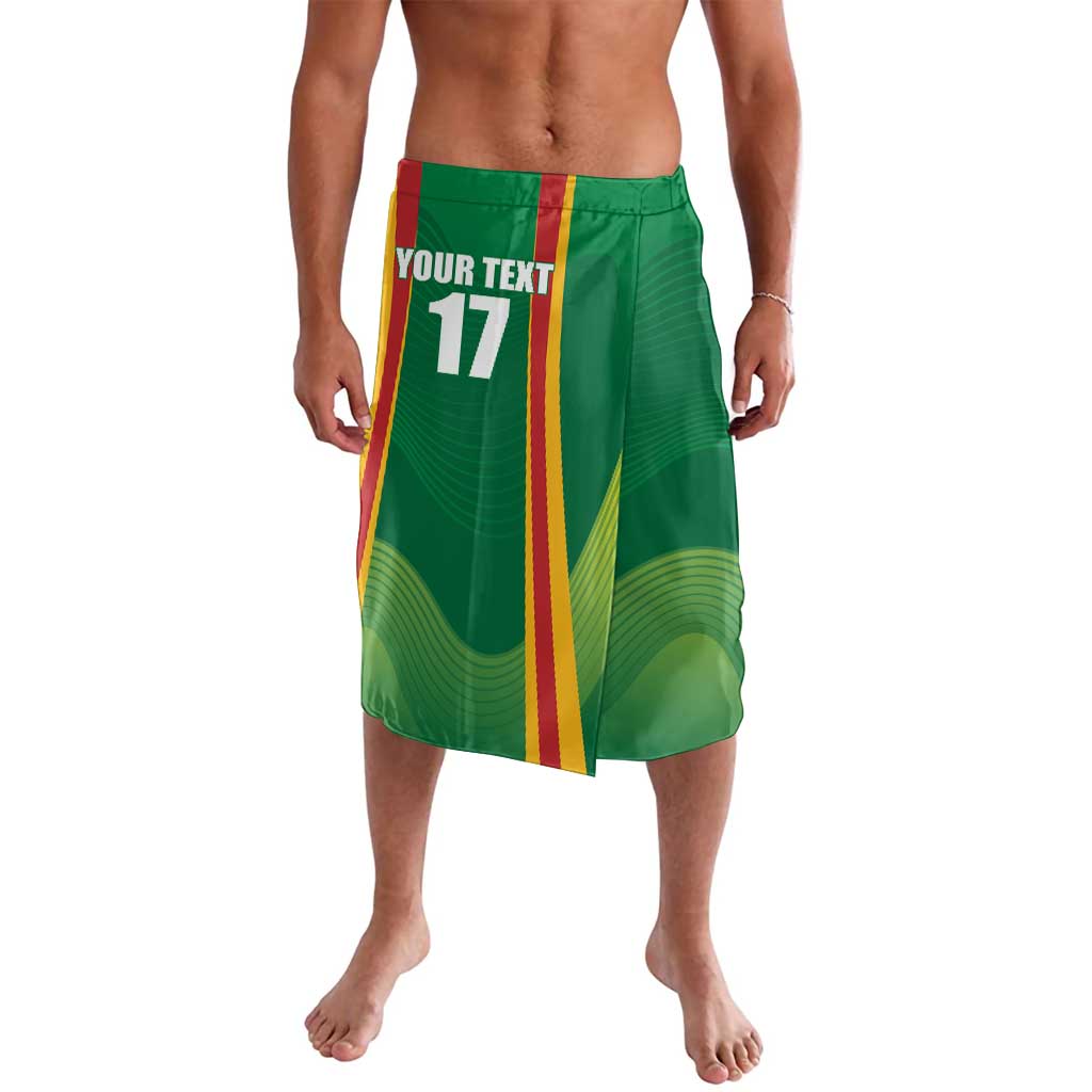 Custom Lithuania Basketball Lavalava Hoops Reach For the Sky