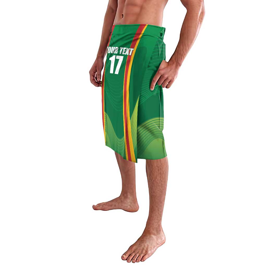 Custom Lithuania Basketball Lavalava Hoops Reach For the Sky