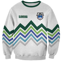 Custom Slovenia Football Sweatshirt Sporty Style