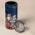 Russia Ded Moroz and Snegurochka 4 in 1 Can Cooler Tumbler Orthodox Christmas Slavic Mythology