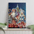 Russia Ded Moroz and Snegurochka Canvas Wall Art Orthodox Christmas Slavic Mythology LT17 - Wonder Print Shop