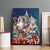 Russia Ded Moroz and Snegurochka Canvas Wall Art Orthodox Christmas Slavic Mythology LT17 - Wonder Print Shop