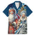 Russia Ded Moroz and Snegurochka Family Matching Mermaid Dress and Hawaiian Shirt Orthodox Christmas Slavic Mythology LT17 - Wonder Print Shop