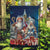 Russia Ded Moroz and Snegurochka Garden Flag Orthodox Christmas Slavic Mythology LT17 - Wonder Print Shop