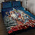 Russia Ded Moroz and Snegurochka Quilt Bed Set Orthodox Christmas Slavic Mythology LT17 - Wonder Print Shop