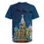 Russia Ded Moroz and Snegurochka Rugby Jersey Orthodox Christmas Slavic Mythology LT17 - Wonder Print Shop