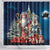 Russia Ded Moroz and Snegurochka Shower Curtain Orthodox Christmas Slavic Mythology LT17 - Wonder Print Shop