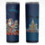 Russia Ded Moroz and Snegurochka Skinny Tumbler Orthodox Christmas Slavic Mythology LT17 - Wonder Print Shop