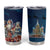 Russia Ded Moroz and Snegurochka Tumbler Cup Orthodox Christmas Slavic Mythology LT17 - Wonder Print Shop