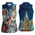 Russia Ded Moroz and Snegurochka Women Sleeveless Polo Shirt Orthodox Christmas Slavic Mythology LT17 - Wonder Print Shop