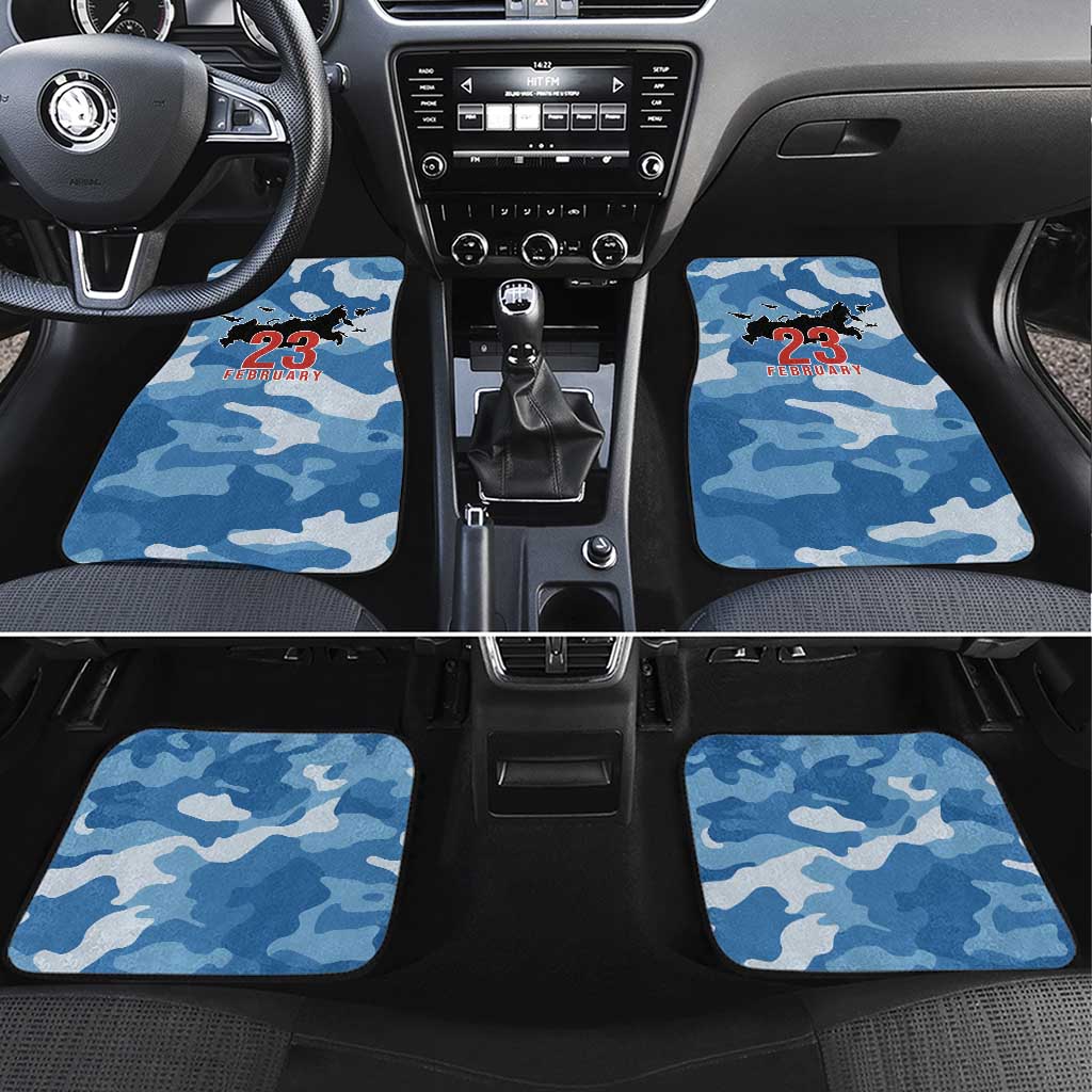 Russia Defender of the Fatherland Day Car Mats 23th February LT17 - Wonder Print Shop