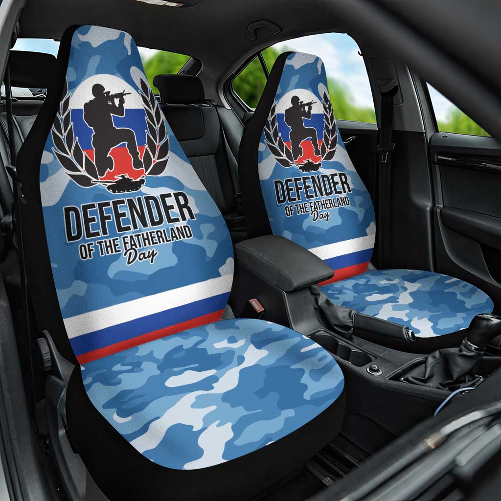 Russia Defender of the Fatherland Day Car Seat Cover 23th February LT17 - Wonder Print Shop