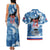 Russia Defender of the Fatherland Day Couples Matching Tank Maxi Dress and Hawaiian Shirt 23th February