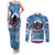 Russia Defender of the Fatherland Day Couples Matching Tank Maxi Dress and Long Sleeve Button Shirt 23th February