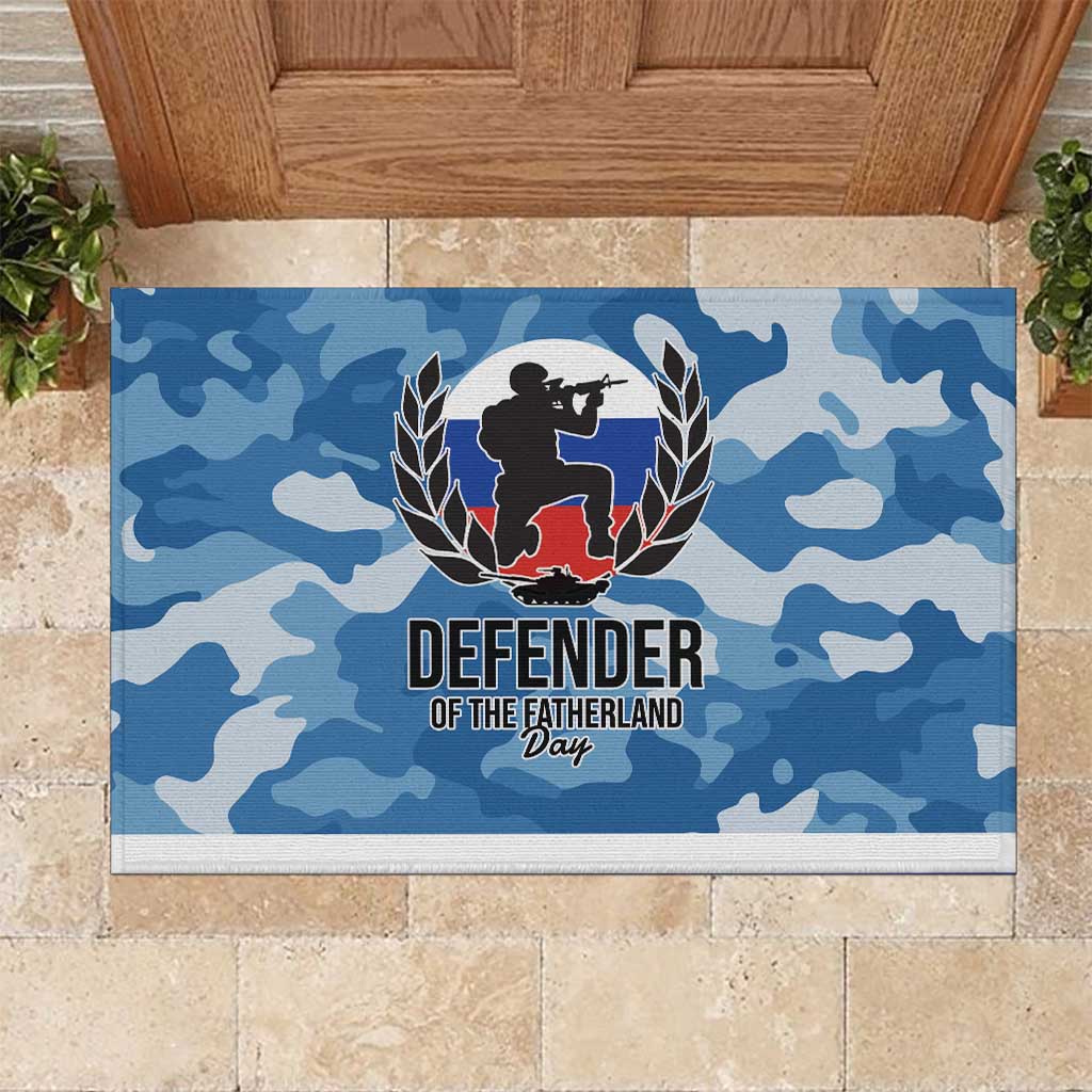 Russia Defender of the Fatherland Day Rubber Doormat 23th February LT17 - Wonder Print Shop