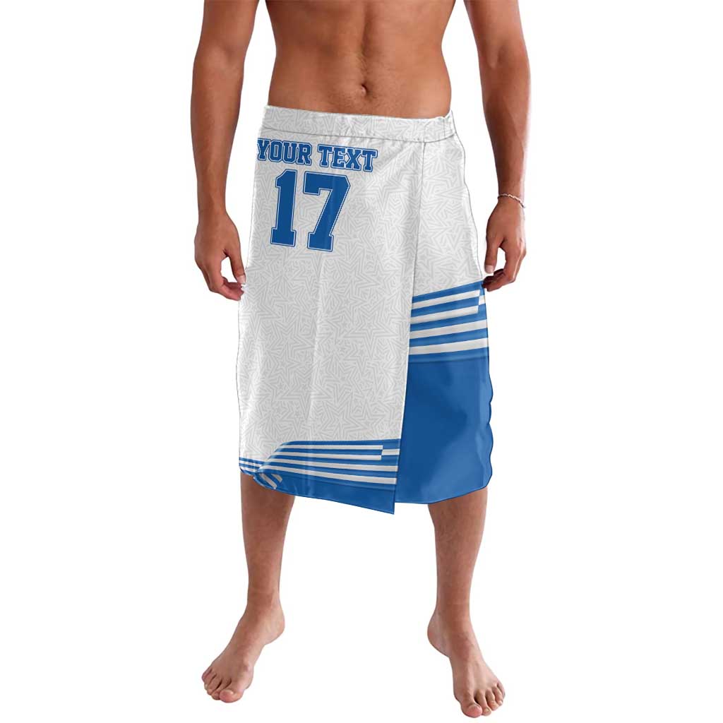 Custom Greece Basketball Champions Lavalava Sporty Style with Eagle Mascot