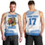 Custom Greece Basketball Champions Men Tank Top Sporty Style with Eagle Mascot