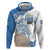 Personalized Greece Greek Independence Day Zip Hoodie Dolphin and Parthenon