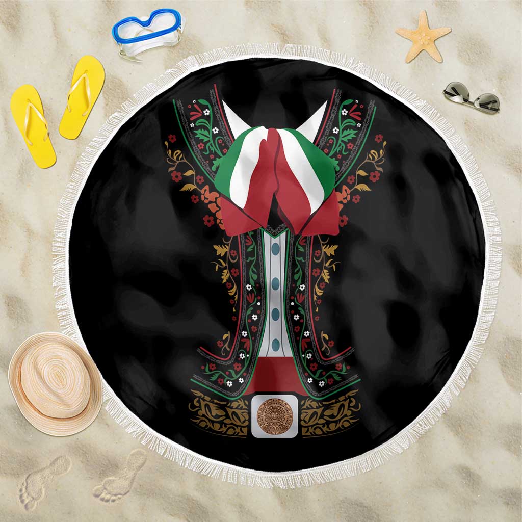 Mexico Cinco de Mayo Beach Blanket Charro Suit Style