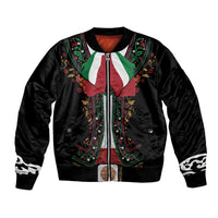 Mexico Cinco de Mayo Bomber Jacket Charro Suit Style
