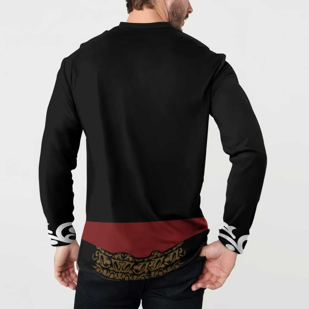 Mexico Cinco de Mayo Button Sweatshirt Charro Suit Style