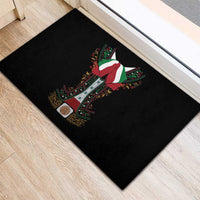 Mexico Cinco de Mayo Rubber Doormat Charro Suit Style