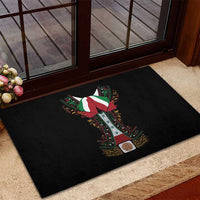 Mexico Cinco de Mayo Rubber Doormat Charro Suit Style