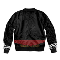 Mexico Cinco de Mayo Sleeve Zip Bomber Jacket Charro Suit Style