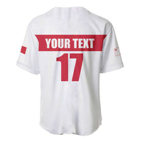 Custom Malta Rugby Baseball Jersey Maltese Cross