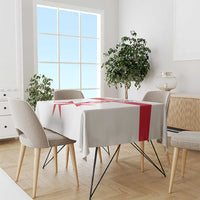 Custom Malta Rugby Tablecloth Maltese Cross