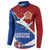 Russia 23th February Button Sweatshirt Defender of the Fatherland Day LT17 - Wonder Print Shop