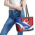 Russia 23th February Leather Tote Bag Defender of the Fatherland Day