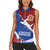 Russia 23th February Women Sleeveless Polo Shirt Defender of the Fatherland Day LT17 - Wonder Print Shop