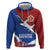 Russia 23th February Zip Hoodie Defender of the Fatherland Day LT17 - Wonder Print Shop