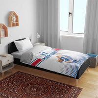 Iceland Basketball Custom Bedding Set White Style