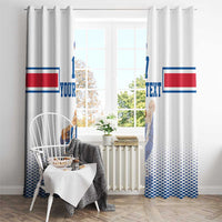 Iceland Basketball Custom Window Curtain White Style