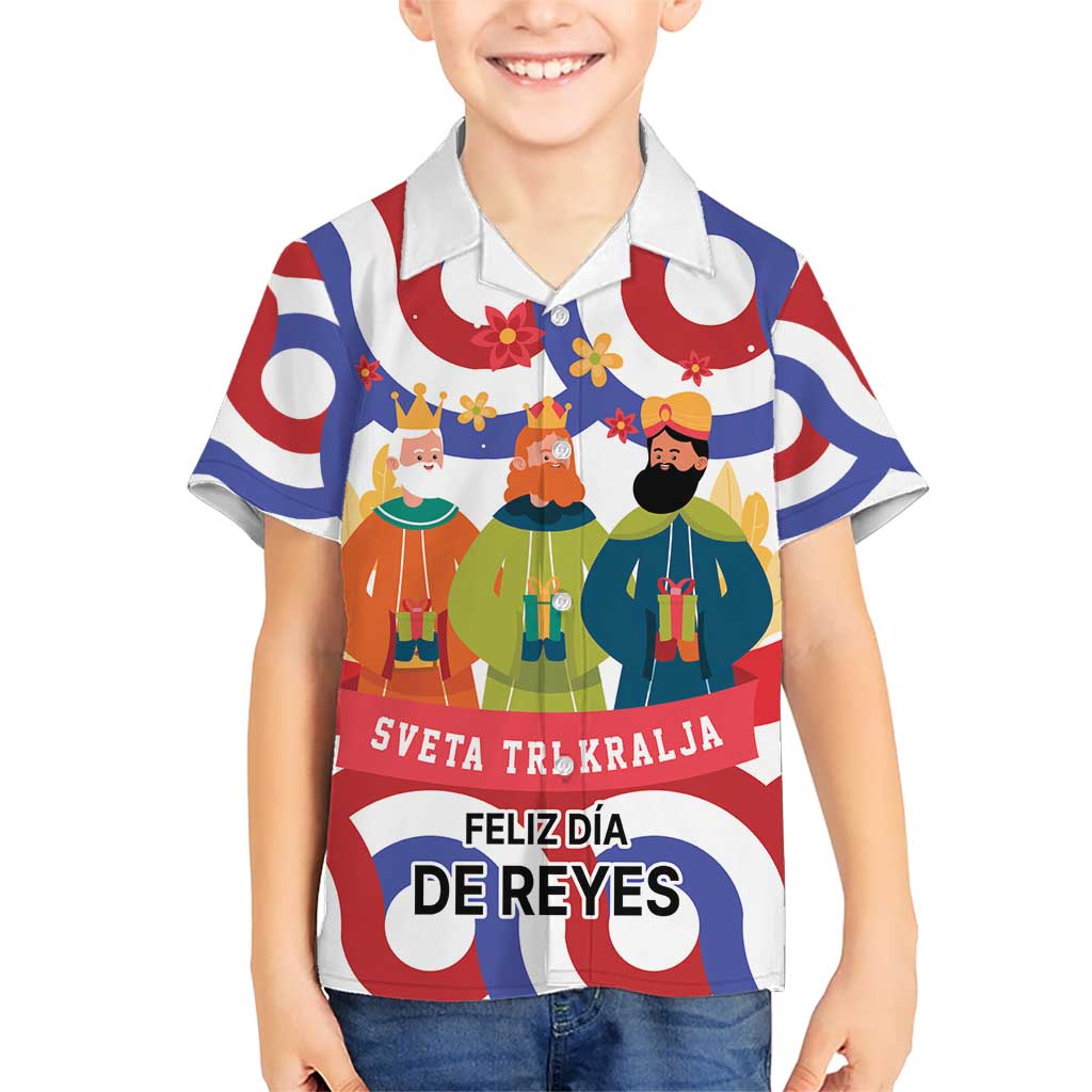 Croatia Epiphany Kid Hawaiian Shirt Bogojavljenje - Sveta Tri Kralja LT17 - Wonder Print Shop