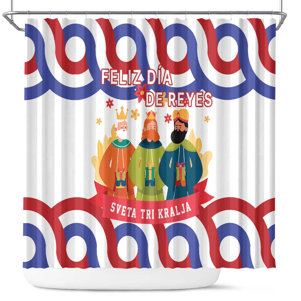 Croatia Epiphany Shower Curtain Bogojavljenje - Sveta Tri Kralja LT17 - Wonder Print Shop