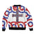 Croatia Epiphany Sleeve Zip Bomber Jacket Bogojavljenje - Sveta Tri Kralja LT17 - Wonder Print Shop