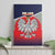 Poland Coat of Arms Canvas Wall Art A white and Crowned Eagle