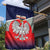 Poland Coat of Arms Garden Flag A white and Crowned Eagle