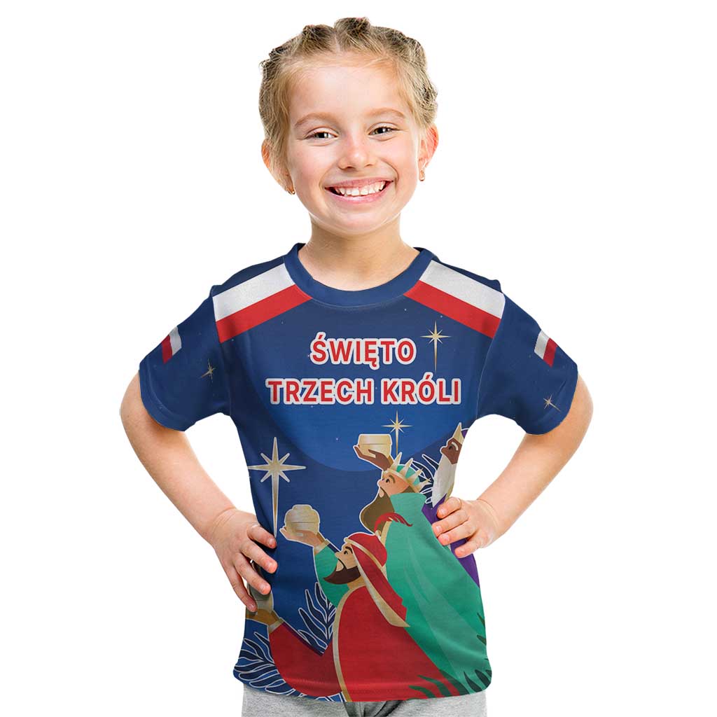 Poland Epiphany Kid T Shirt The Three Kings Day - Trzech Kroli