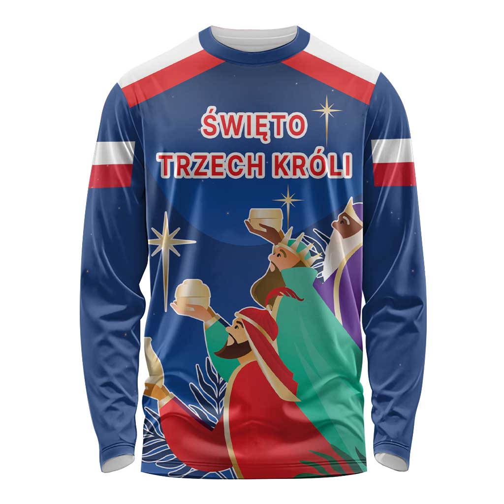 Poland Epiphany Long Sleeve Shirt The Three Kings Day - Trzech Kroli LT17 - Wonder Print Shop