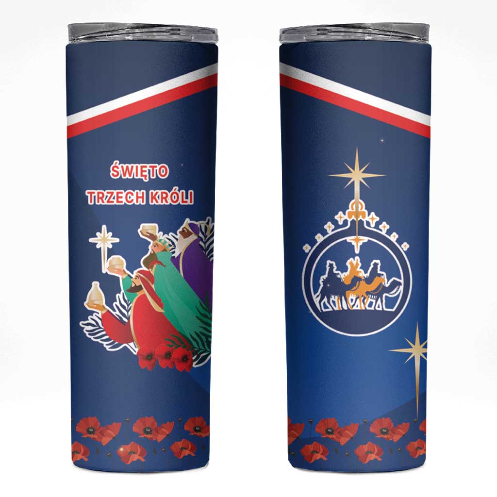 Poland Epiphany Skinny Tumbler The Three Kings Day - Trzech Kroli LT17 - Wonder Print Shop