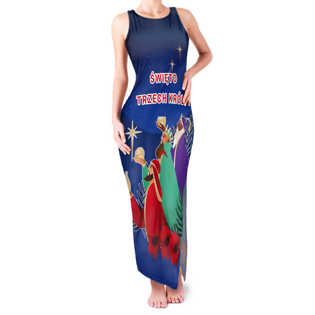 Poland Epiphany Tank Maxi Dress The Three Kings Day - Trzech Kroli LT17 - Wonder Print Shop